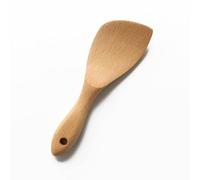 HEALSOPTHY Pala de Arroz Accesorio Práctico y Duradero de Madera de Haya Antiadherente para Cocinar y Mezclar, Utensilio de Cocina Adecuado para Hogar y Restaurante