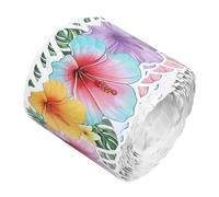 HEALSOPTHY papel de decoraciones tablones de anuncios de primavera Peel and Stick Border del tablón de anuncios adhesivos flores huésped Violeta