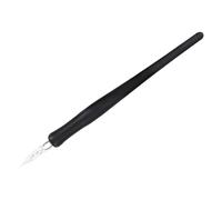 HEALSOPTHY Pluma de Vidrio Sumergible para Caligrafía Negra 1 Unidad Herramienta Artística para Dibujo y Escritura Creativa Adecuado para Oficina y Escuela