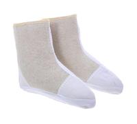 HEALSOPTHY Protector de Botas de Fieltro Resistente Forro Cálido para Trabajo Minería y Actividades al Aire Talla Cómodo para Hombres y Mujeres