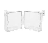 HEALSOPTHY Protector Transparente para Válvula de Paleta Cubierta de Bloqueo Resistente al Calor y Frío para Seguridad Industrial Fácil Instalación y Supervisión Visual Directa