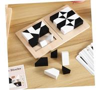 HEALSOPTHY Puzzle de Madera Educativo de Desafío de Bloques de Construcción para Adultos Creatividad y Coordinación para Cumpleaños y Regalos