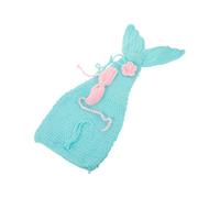 HEALSOPTHY Recién Nacido Disfraz de Mano Accesorios para Sesión de Fotos Diadema Top y de Ganchillo Prop para Fotografía Casa y Estudio