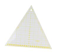 HEALSOPTHY Regla de Costura Transparente Acrílica para Patchwork y Patronaje Herramienta Multifuncional con Líneas Contrastantes para Confección y Manualidades