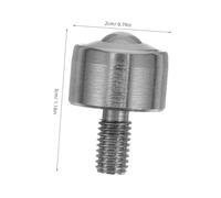 HEALSOPTHY Rodamiento de Bolas de Alta Precisión con Eje Roscado Maquinaria Industrial Rueda de Transferencia Resistente para Cargas Pesadas Rodillo de Acero para Sistemas de Transmisión