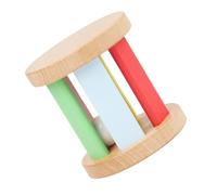HEALSOPTHY Sonajero De Madera Para Bebés, Instrumento Musical Montessori Pequeño, Seguro y Duradero, Juego Sensorial Para Recién Nacidos y Niños, Juguete Educativo Para Desarrollo Auditivo y Visual,