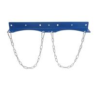 HEALSOPTHY Soporte de Pared para Bombonas de Gas Doble 40l, Estructura de Acero Resistente Azul, Portabotellas de Gas para Almacenamiento Industrial y Talleres