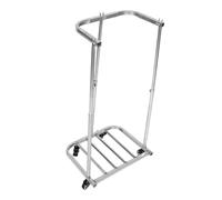 HEALSOPTHY Soporte para Bolsa de Basura Metálico Resistente y Soporte Portátil para Jardín Camping y Limpieza para Residuos Agrícolas Césped