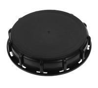 HEALSOPTHY Tapa de Cubo de Plástico Negro para Barriles Ibc, Fácil de Usar y Resistente a Deformaciones, Adecuado para Cubrir Cubos de Plástico