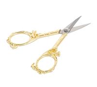 HEALSOPTHY Tijeras Pequeñas Inoxidable para Manualidades Corte Preciso Bordado y Costura Diseño Retro Ligero y Portátil para Doméstico y DIY