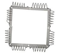 HEALSOPTHY Vallas Miniatura de Plástico para Construcciones DIY Valla Flexible y Fácil de para de Granja y Prisión Accesorios Versátiles para Casa de Muñecas Realista para Micro Gris
