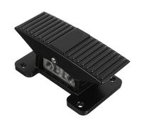 HEALSOPTHY Válvula de Pedal Neumática de Vías Posiciones Pulsador Momentáneo Antideslizante para Control Preciso sin Carcasa de Aleación de Zinc Resistente y Fácil Instalación