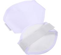 HEALSOPTHY Vendaje para rodillas con aceite de ricino, compresa de aceite de ricino para la rodilla, 2 piezas, fibras acrílicas, no escapar aceite, para uso durante