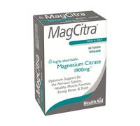 Health Aid Magcitra Citrato de Magnésio 1900mg 60 Comp.