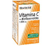 Health Aid Vitamina C + 1000mg Bioflavonoides 60 Comprimidos