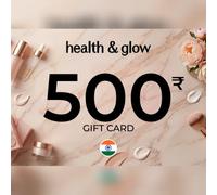 Health and Glow Gift Card 500 INR Key - INDIA
