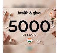 Health and Glow Gift Card 5000 INR Key - INDIA