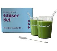 Health Bar - Matcha Glasses Set - Accesorios para el hogar 1 St.