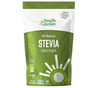 Health Garden Edulcorante de stevia en polvo, totalmente natural, kosher, sin gluten y azúcar, apto para dieta keto (12 onzas)