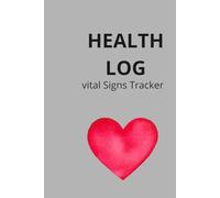 Health Logbook: Daily Symptom Tracker, Medical Record Organizer, Medication Log and Wellness Journal for Men and Women