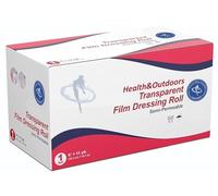 HEALTH & OUTDOORS Rollo de apósito de película fina transparente de 6 pulgadas por 11 yardas para cuidado posterior de heridas y tatuajes