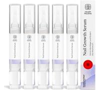 Health Routine Nail Growth Serum - Juego de 5 aceites para uñas de manos y pies - Crecimiento visible y cuidado diario - Con aceite de jojoba y biotina de origen natural