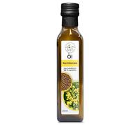 Health Seed® Aceite de onagra sin filtrar, botella de cristal prensado en frío, fresco del fabricante, 250 ml