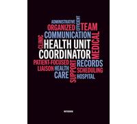 Health Unit Coordinator Notebook: HUC Blank Lined Journal
