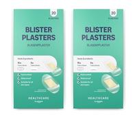 Healthcare By Amazon Empaques de blíster, 20 Unidad (Paquete de 2)(Anteriormente una marca Amazon Basic Care, el mismo producto)