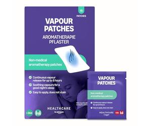 Healthcare by Amazon - Parches de vapor, Transparente, 15 unidad (Anteriormente una marca Amazon Basic Care, el mismo producto)