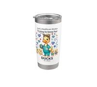 Healthcare Worker Gifts Nurse Medical Worker Hospital Staff Vaso térmico de acero inoxidable de doble pared