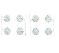 Healthcare World 8 Round Tens Electrode Pads Tens Pads for TPN Tenscare NeuroTrac Flexi Tens machines by Healthcare World