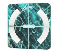 Healthkeep Balance - Báscula de equilibrio con Bluetooth (alta precisión, 13 indicadores) para Andriod e iOS Max 180 kg/400 lb/28 cm, color verde