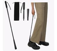 Healthman 33.4 "/85 cm Cuerno de zapato desmontable, herramienta de extracción de calcetines, herramienta de mango largo de ayuda de alcance extendido, versión mejorada