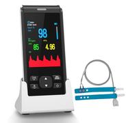 HealthTree 50F Pulsioximetro Bebe con Bluetooth, Oximetro de Pie Recargable