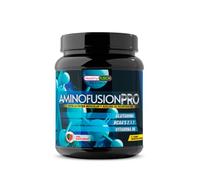 Healthy Fusion Aminofusion PRO | BCAAs + Glutamina + Vitamina B6 | BCAA 100% puros | Para deportistas | Aumenta tu masa muscular | Retrasa la fatiga y acelera la recuperación | Sabor Sandía | 30 dosis