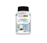 Healthy Fusion Ansiestop | Triptófano con Pasiflora para los síntomas del estrés y la ansiedad | Acaba con el nerviosismo | Facilita el descanso | Propiedades antiestrés y relajantes naturales | 30 u.