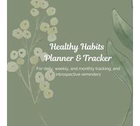 Healthy Habits Planner and Tracker