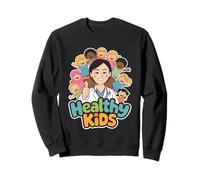 Healthy Kids Kids Médico Pediatría Pediatras Infantiles Sudadera