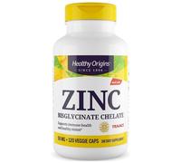 Healthy Origins Bisglicinato Quelato de Zinc - 120 Cápsulas