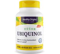 Healthy Origins - Ubiquinol Vegano 100 mg, 60 cápsulas vegetales