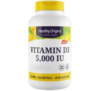 Healthy Origins Vitamina D3, 5.000 UI