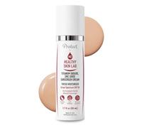 Healthy Skin Lab Protect Tinted Moisturizer SPF 50, Sheer Universal Tint, protector solar mineral hidratante ligero para la cara, ácido hialurónico, SPF diario de amplio espectro, probado por