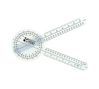 Healthy You Goniómetro de 12 pulgadas, 360 grados