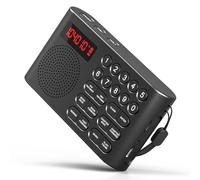 Healvaluefit KJV - Reproductor de Biblia de Audio, versión King James, Reproductor electrónico de Audio de la Biblia Sagrada para Personas Mayores, Personas con disléxicos, no lectores - KJV (versión