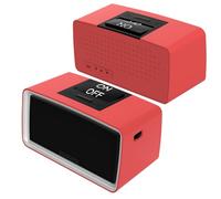 Healvaluefit Reproductor de música Simple para Ancianos, Reproductor de audiolibros fácil con Tarjeta TF de 32 GB y Lector de Tarjetas para Demencia, Alzheimer, Personas con discapacidad Visual,