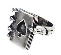 Healvian 1 Anillo Retro De Acero De Titanio Anillo Gótico Con Nombre Anillo Gótico Para El Meñique Anillo Abierto Para Mujer Anillo De Moda De Halloween Para Hombre Anillo Creativo