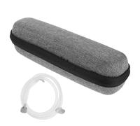 Healvian 1 juego de funda para irrigador bucal: bolsa de viaje portátil y manguera, bolsa de transporte al aire libre, organizador compacto para irrigador bucal