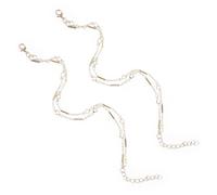 Healvian 1 Juego Tobilleras Dobladas De Mujer Ajustables Y Elegantes 2 Piezas