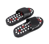 Healvian 1 Par De Zapatillas De Masaje Zapatillas De Masaje Zapatos De Masaje Zapatillas De Masaje Reflejo Zapatillas De Masaje Magnéticas Tai Chi Giratorio Zapatos De Masaje De Chismes
